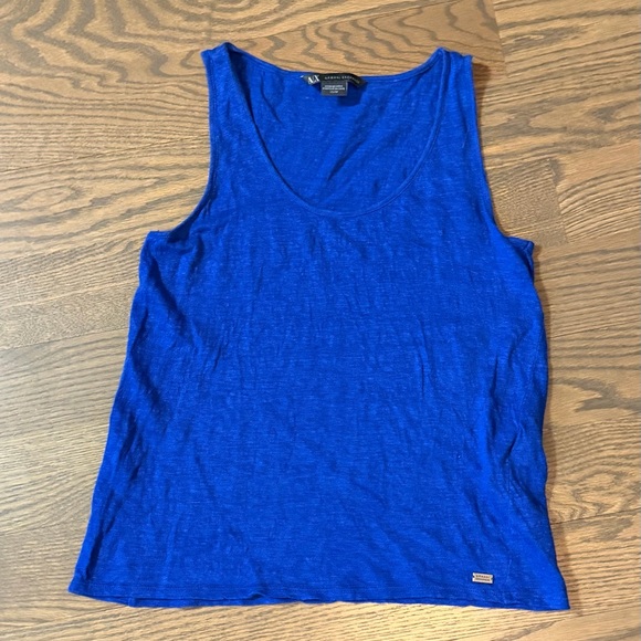 Armani Exchange Royal Blue Tank Top - Picture 2 of 6